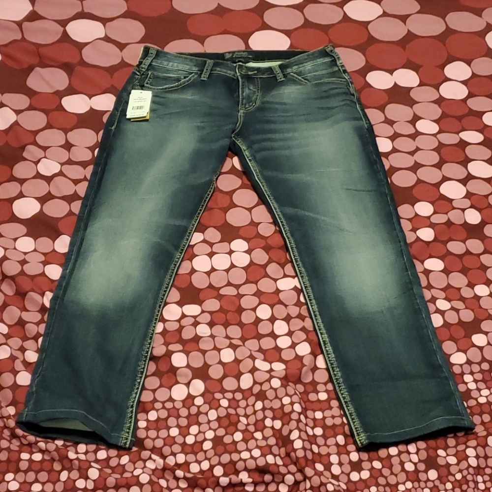 Silver jeans